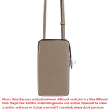 Royal Bagger Mini Crossbody Bag, Genuine Leather Mobile Phone Bag, Luxury Shoulder Coin Purse 1755