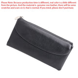 Royal Bagger Long Wallets for Women Genuine Cow Leather Fashion Clutch Coin Purse Card Holder Simple Solid Color Money Clips1489