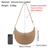 Royal Bagger Underarm Chain Shoulder Bags, Luxury Minimalist Handbag, Top Layer Leather Crossbody Bag, for Women 1725